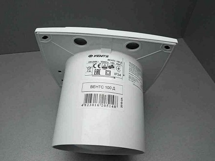 Накладний вентилятор, осьовий, потужність 14 Вт, обробляє 95 куб. м/год, вологоз. . фото 3