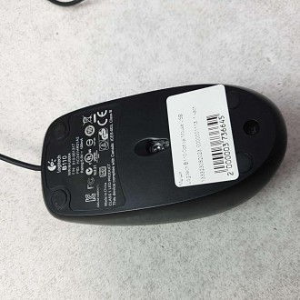 Дротова миша, інтерфейс USB, для настільного комп'ютера, світлодіодна, 3 клавіші. . фото 3