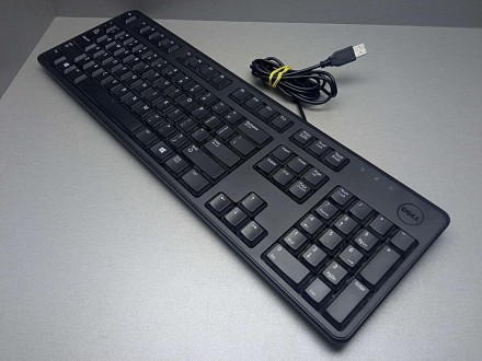 Клавиатура Dell KB212 USB благодаря эргономичному дизайну обеспечивает максималь. . фото 3
