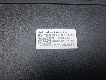 Клавиатура Dell KB212 USB благодаря эргономичному дизайну обеспечивает максималь. . фото 4