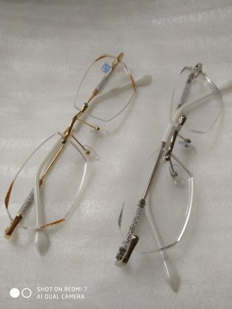 Жіночі окуляри при короткозорості - 2, -3, -3.5, без оправи, мінус, модні окуляр. . фото 5