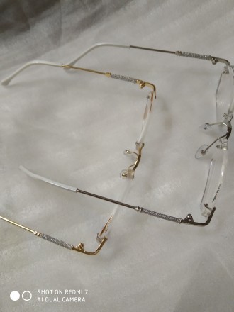 Жіночі окуляри при короткозорості - 2, -3, -3.5, без оправи, мінус, модні окуляр. . фото 6