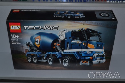 LEGO Technic Автобетоносмеситель (42112) НОВЫЙ! 
Характеристики смотрите ниже:
 . . фото 1