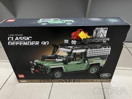 
LEGO Icons Land Rover Classic Defender 90 (10317) Авто-конструктор НОВЫЙ!!!
Сох. . фото 1