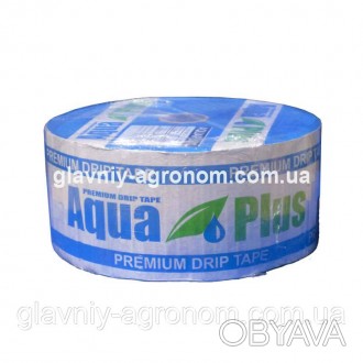Капельная лента для полива Aquaplus 8mil 30см, 1.0л/ч бухта 2300м