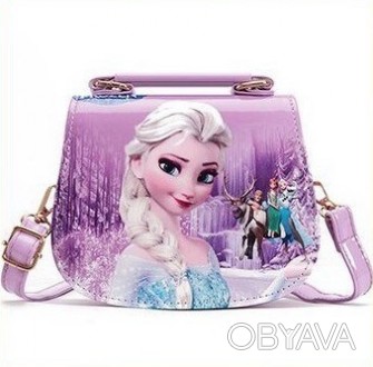 Детская лаковая сумочка для девочки с Эльзой Frozen