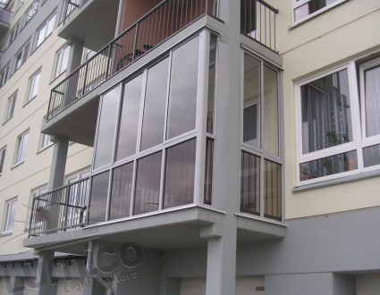 Балкон
WDS 5S – класичні вікна для квартир, офісних приміщень або скління. . фото 7