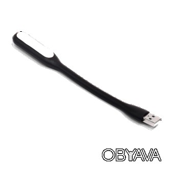 Гибкий USB фонарь черного цвета станет отличным вариантом, если вы искали что-ни. . фото 1