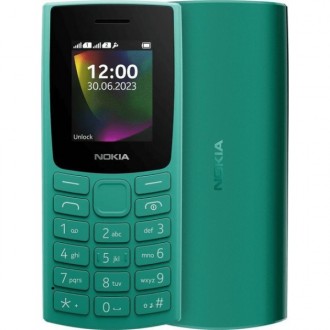 Nokia 106 2023 - мобильный телефон с привлекательным внешним видом и длительным . . фото 2