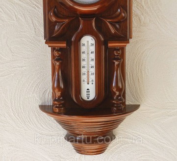 Настенные часы «Виконт» украинского производства изготовлены из натурального дер. . фото 5