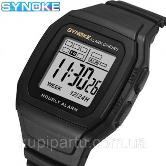 Чоловічий наручний спортивний годинник SYNOKE 902
Стильний наручний годинник з в. . фото 7