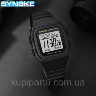 Чоловічий наручний спортивний годинник SYNOKE 902
Стильний наручний годинник з в. . фото 5