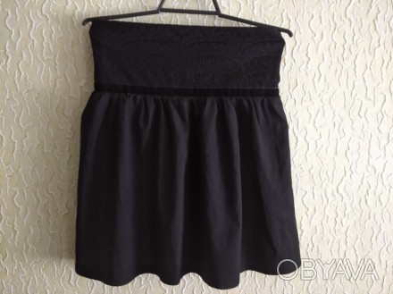 Черная красивая юбка на девочку ,школьная юбка, ,р.152, Зиронька.
Состав - 45% . . фото 1