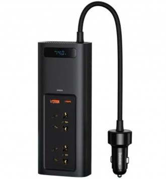 Инвертор 12V DC-220V AC 150W Baseus синусный преобразователь напряжения 12V-220V. Одеса. фото 1 Инвертор 12V DC-220V AC 150W Baseus синусный преобразователь напряжения 12V-220V. Одеса. фото 1