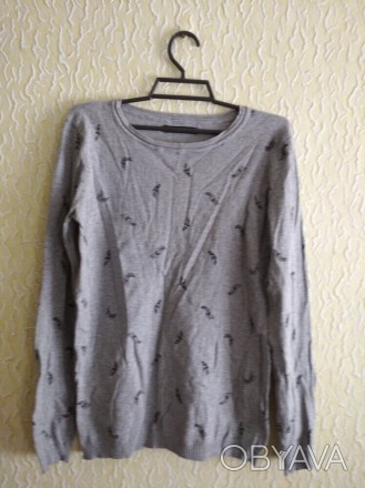 Хлопковый женский свитер, кофта р.М, House Basic.
Состав - 80 коттон, 20 полиам. . фото 1