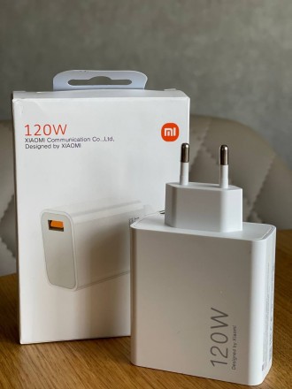 Мережевий адпатер живлення для Xiaomi 120W Mi Power Adapter (MDY-11-EZ)
Потужний. . фото 2