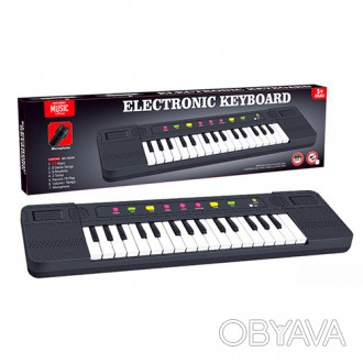 Синтезатор BX-1623A (36шт) 47см, 32 клавіши, демо, 8 ритмів, мікрофон, запис, на. . фото 1