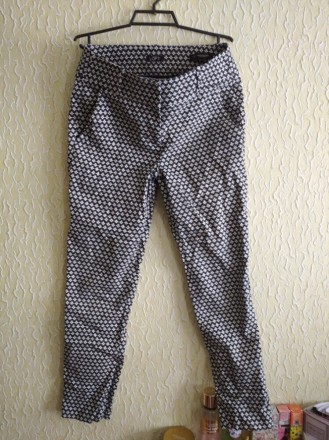 Женские плотные штаны,брюки, Ann Taylor Loft, Индонезия .
Цвет - черно-белый.
. . фото 3