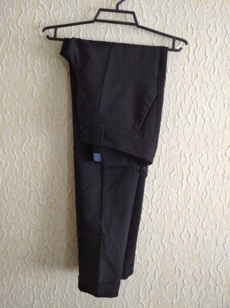 Классические черные женские штаны брюки, украинский р.42, Sezone.
ПОТ 38 см.
В. . фото 2