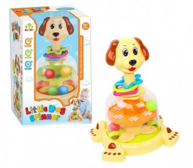 Легка і барвиста дзига SL83060 Собака - одна з найулюбленіших і популярних іграш. . фото 3