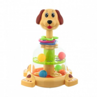 Легка і барвиста дзига SL83060 Собака - одна з найулюбленіших і популярних іграш. . фото 2