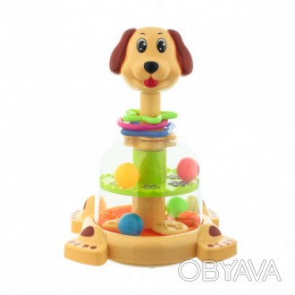 Легка і барвиста дзига SL83060 Собака - одна з найулюбленіших і популярних іграш. . фото 1