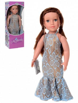 Цікава дитяча лялька M 3920 (Ніка) UA 48 см, призначена для розвиваючих ігор, пі. . фото 4