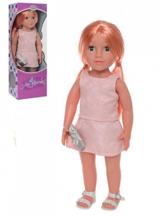 Цікава дитяча лялька M 3920 (Ніка) UA 48 см, призначена для розвиваючих ігор, пі. . фото 3