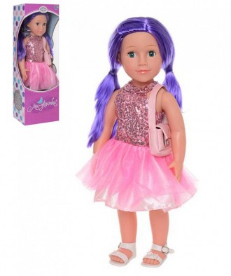 Цікава дитяча лялька M 3920 (Ніка) UA 48 см, призначена для розвиваючих ігор, пі. . фото 2
