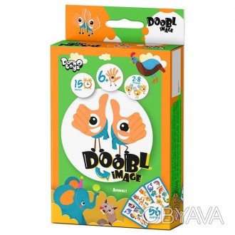 Настільна гра "Doobl image" буде цікавим подарунком для дитини. В інструкції є 1. . фото 1