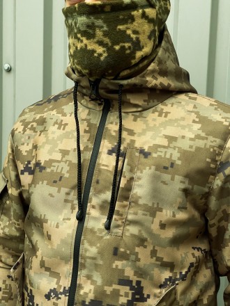 
Куртка:- Міцна тканина військового зразка.- Завдяки унікальному крою куртка не . . фото 16