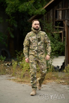 
Куртка- Матеріал виробу rip stop (легка та міцна тканина військового зразку).- . . фото 1