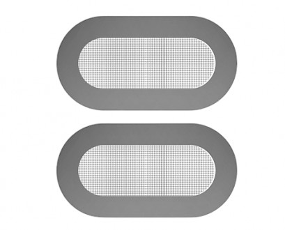 Пылезащитная сетка-фильтр для наушников и гарнитур стальная овальная 6.6 x 3.6 м. . фото 5