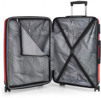 Корпус валіз Gabol серії Kume виконаний із міцного та довговічного матеріалу - п. . фото 5