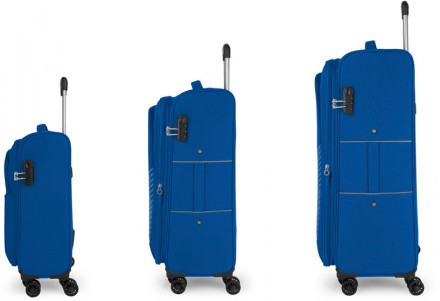Класична валіза Gabol серії Lisboa з широким функціоналом. Каркас дна легкий та . . фото 11