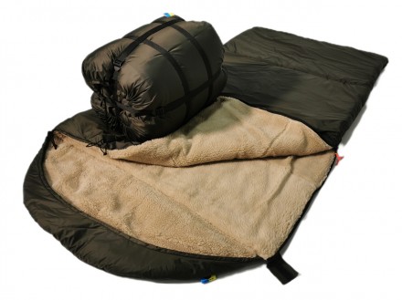 Тактический спальный мешок (до -30) спальник на меху
Армейский спальный мешок Ar. . фото 5