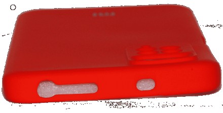 
Силиконовый чехол Xiaomi Redmi Note 11S (4G) красного цвета является идеальным . . фото 3