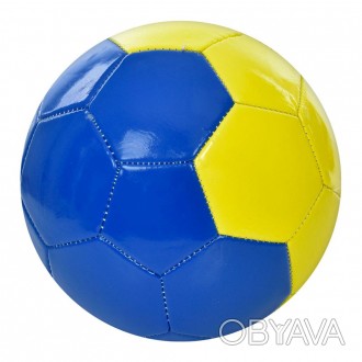 М'яч футбольний EV-3379 (30шт) розмір 5, ПВХ 1,8мм, 300-320г, 1вид, в кульку. . фото 1