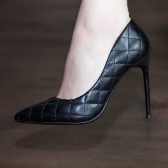 Женские туфли черные Abra 2737 Туфли женские выполнены из искусственной кожи. Мо. . фото 3