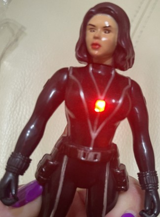 Набор героев "Супергерои", фигурка 16 см, светится, на батарейках, подвижные дет. . фото 10