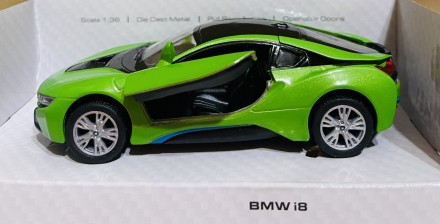  Машина металлическая BMW , инерционная, открываются двери, в коробке 16*8.5*7.5. . фото 2