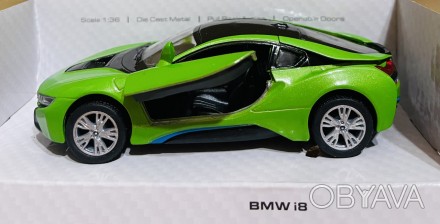  Машина металлическая BMW , инерционная, открываются двери, в коробке 16*8.5*7.5. . фото 1