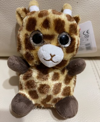 Мягкая игрушка Глазастик, 16 см, зайчик и жираф. Цена за 1 шт. . фото 3