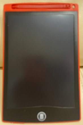 LCD-планшет для рисования, 2 цвета, на батарейках, ручка, в коробке 23*15*1.5 см. . фото 6