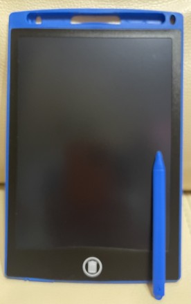 LCD-планшет для рисования, 2 цвета, на батарейках, ручка, в коробке 23*15*1.5 см. . фото 3