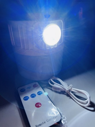 Лампа для кемпинга с зарядкой от солнечной энергии и через USB
Время работы до 5. . фото 4