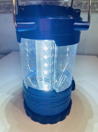 Кемпинговый складной фонарь на 12 светодиодов с регулятором яркости и компасом
Р. . фото 5