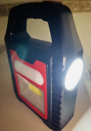 Перезаряжаемый портативный фонарь с зарядкой от солнца и от USB
3 режима освещен. . фото 4