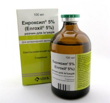 Общие сведения
Энроксил 5% (Enroxil 5%) – антибактериальный лекарственный препар. . фото 2