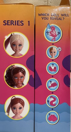 Лялька типу "Барбі", 29 см, мікс різновидів, змінює колір, перука, вбрання, з ак. . фото 2